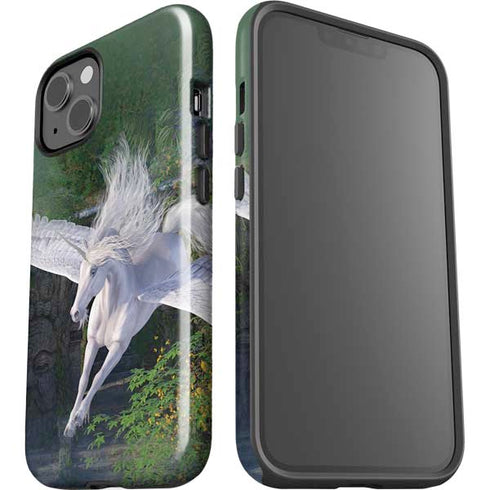 Soaring Pegasus by Laurie Prindle iPhone 15 Impact Case